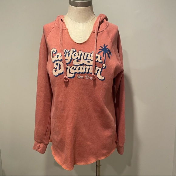 Ocean Beach California Dreamin San Diego hoodie size S - Picture 1 of 7